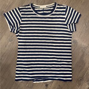 Rag & bone striped tee size small!